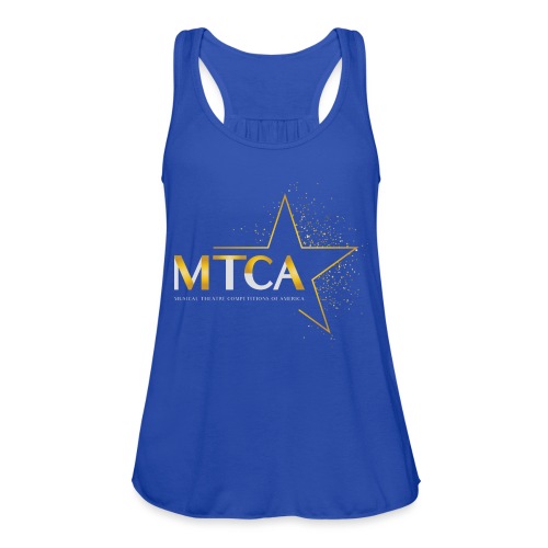 MTCA Star Logo - Women's Flowy Tank Top by Bella