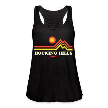 Hocking Hills Ohio Logan Ohio Oh State Park - Women's Flowy Tank Top by Bella -  - Front - Julia (174cm)