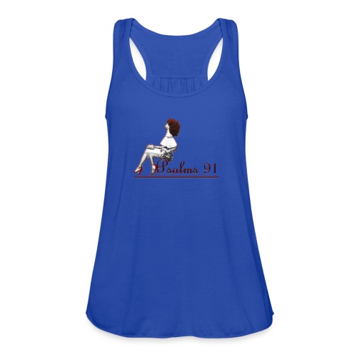 Unbothered - Custom - Women's Flowy Tank Top by Bella
