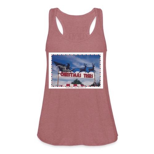 Priut Christmas Tree Shop - Women's Flowy Tank Top by Bella