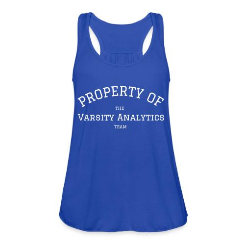 Varsity Analytics (Dark) - Women's Flowy Tank Top by Bella