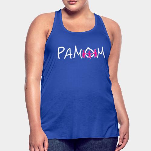 PAMOM logo - Women's Flowy Tank Top by Bella
