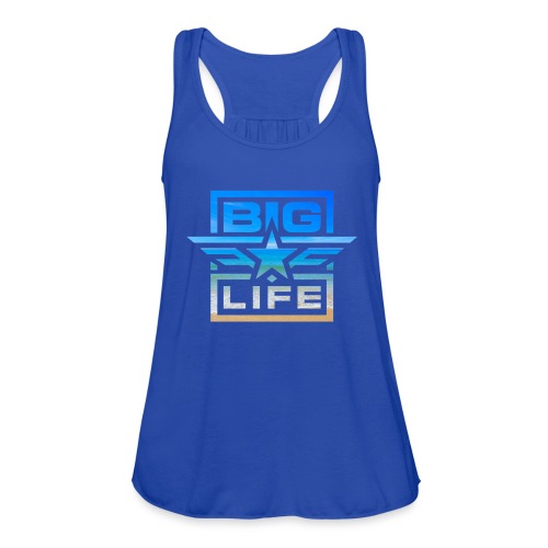 Big Life Beach - Women's Flowy Tank Top by Bella