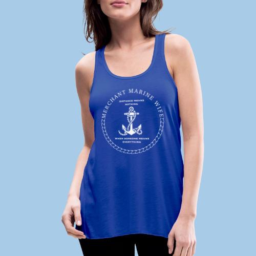 DISTANCE MEANS NOTHING - Women's Flowy Tank Top by Bella