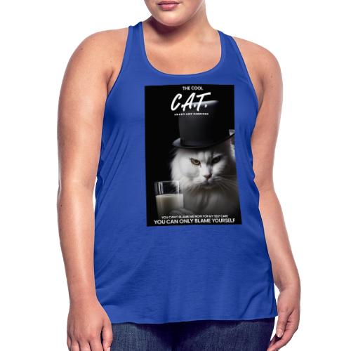 The Cool Cat - Women's Flowy Tank Top by Bella