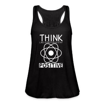 Atom Physicist Wasserstroff Neutron Physics Humor - Women's Flowy Tank Top by Bella -  - Front - Julia (174cm)
