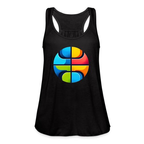 The Colored Circle - Women's Flowy Tank Top by Bella