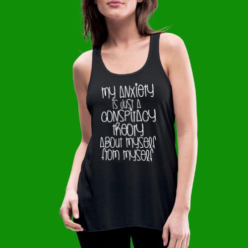 Anxiety Conspiracy Theory - Women's Flowy Tank Top by Bella
