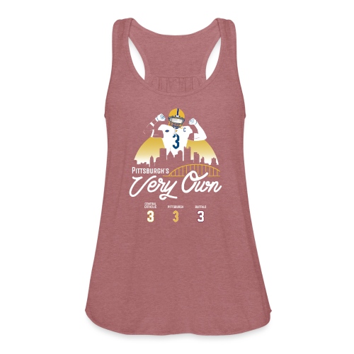 Pittsburgh's Very Own - DH3 - College - Women's Flowy Tank Top by Bella