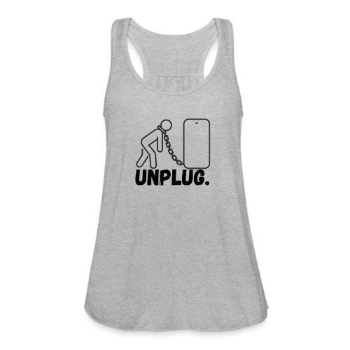 Unplug Series - Women's Flowy Tank Top by Bella