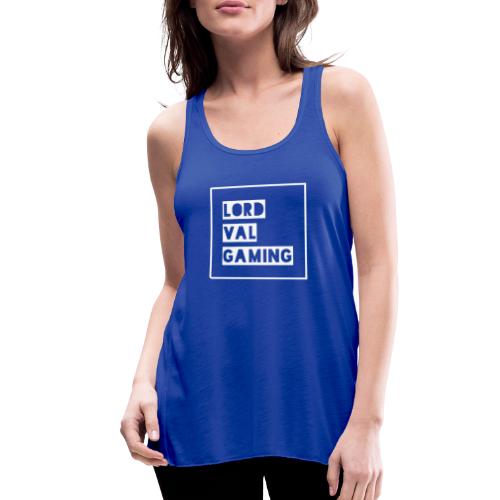 LordValGaming White Letters Collection - Women's Flowy Tank Top by Bella