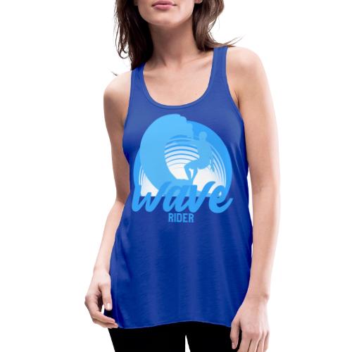 Wave Rider - Women's Flowy Tank Top by Bella