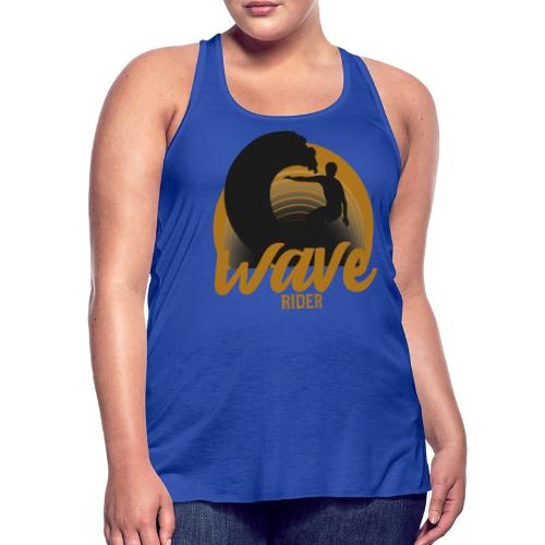Wave Rider - Women's Flowy Tank Top by Bella