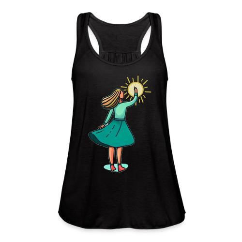 Let It Shine - Women's Flowy Tank Top by Bella