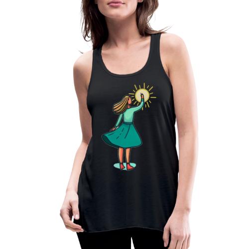 Let It Shine - Women's Flowy Tank Top by Bella