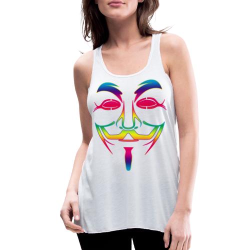 Anonymous Mask - Women's Flowy Tank Top by Bella