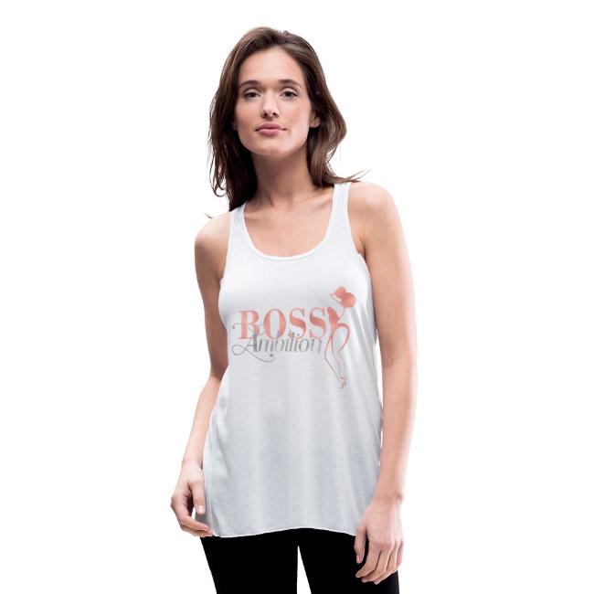 Women Boss Ambition Tshirt Glitter