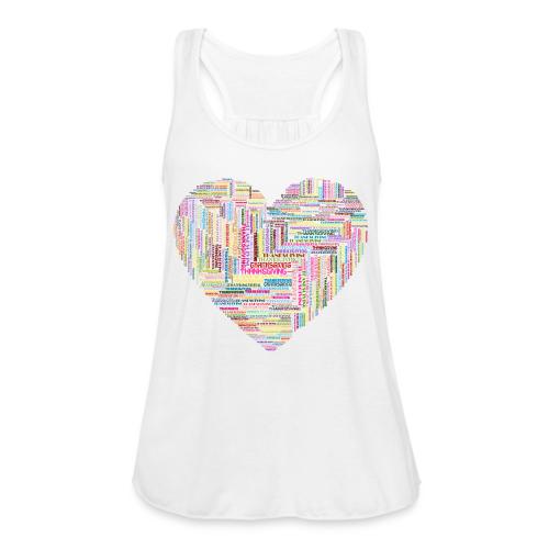 A Thanksgiving Heart - Women's Flowy Tank Top by Bella