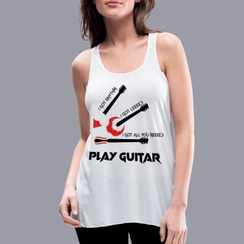 PLAY GUITAR - Women's Flowy Tank Top by Bella