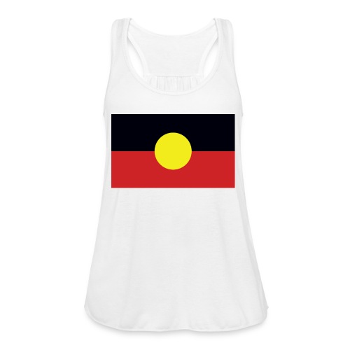 Aboriginal Flag - Women's Flowy Tank Top by Bella