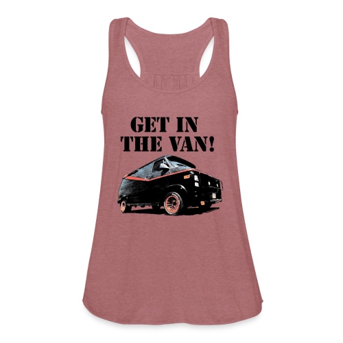 Get In The Van - Women's Flowy Tank Top by Bella