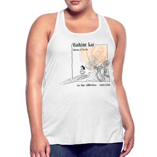 WKI 20th Bday Logo - Women's Flowy Tank Top by Bella