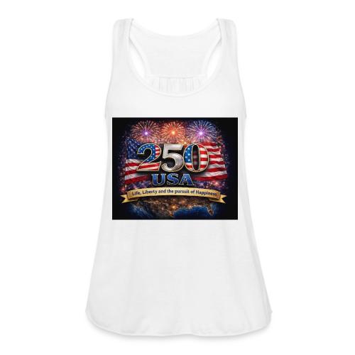 USA 250th Celebration - Women's Flowy Tank Top by Bella
