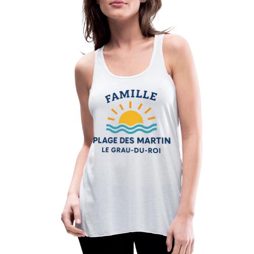 Family Beach Shirt – Plage des Martin Design - Women's Flowy Tank Top by Bella