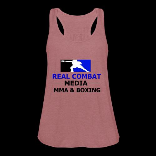 RCM MMA & BOXING Blue Logo - Women's Flowy Tank Top by Bella
