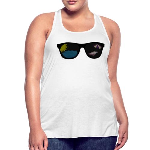 Summer Shade - Women's Flowy Tank Top by Bella