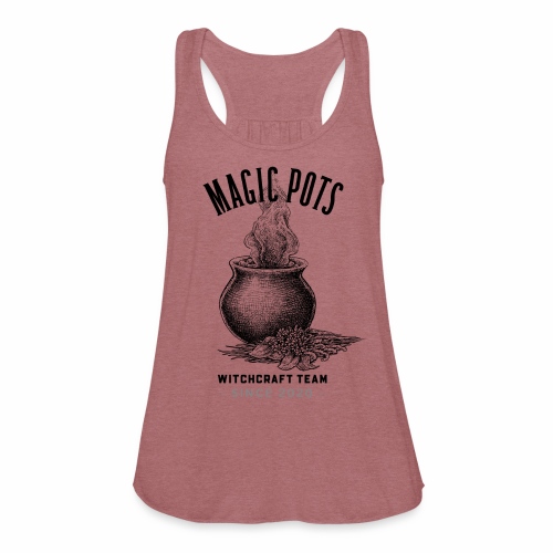 Magic Pots Witchcraft Team Since 2020 - Women's Flowy Tank Top by Bella