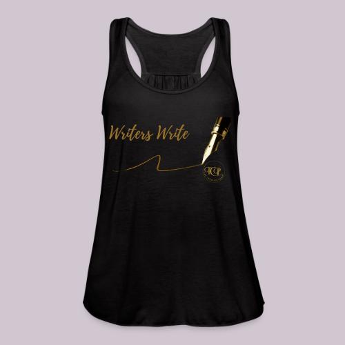 Writers Write - Women's Flowy Tank Top by Bella