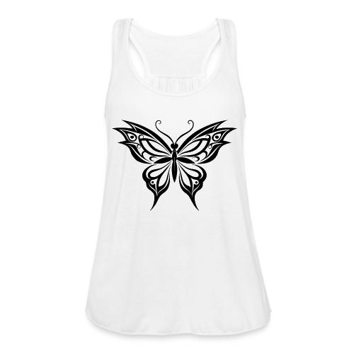 Stenciled🦋 BUTTERFLY - Women's Flowy Tank Top by Bella