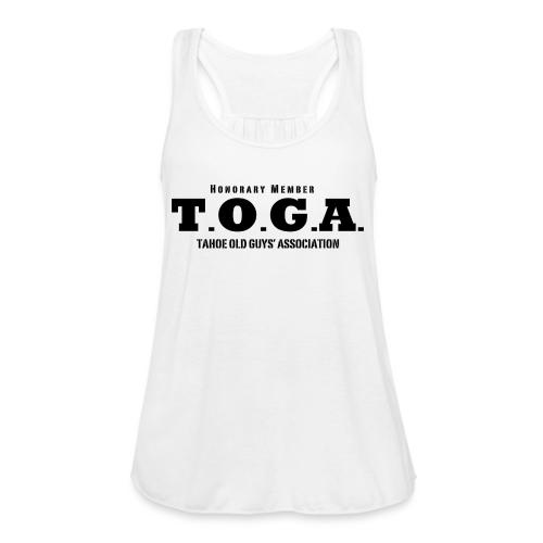 TOGA -Tahoe Old Guys' Association - Women's Flowy Tank Top by Bella