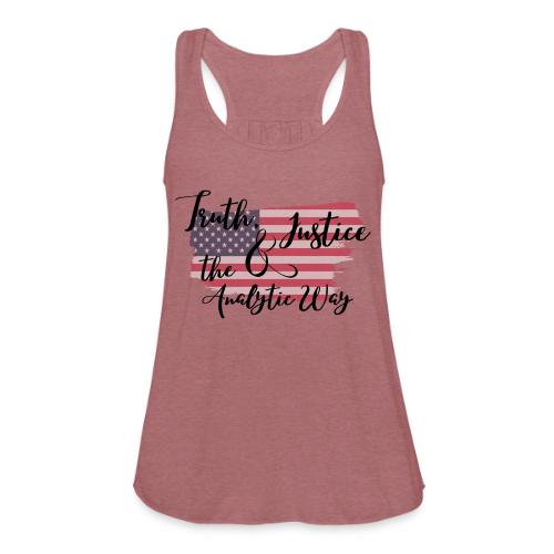 Truth, Justice & the Analytic Way - Women's Flowy Tank Top by Bella
