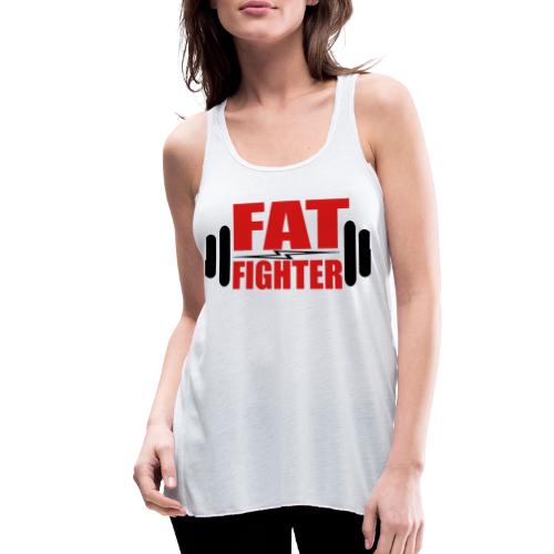 Fat Fighter - Women's Flowy Tank Top by Bella