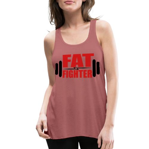 Fat Fighter - Women's Flowy Tank Top by Bella