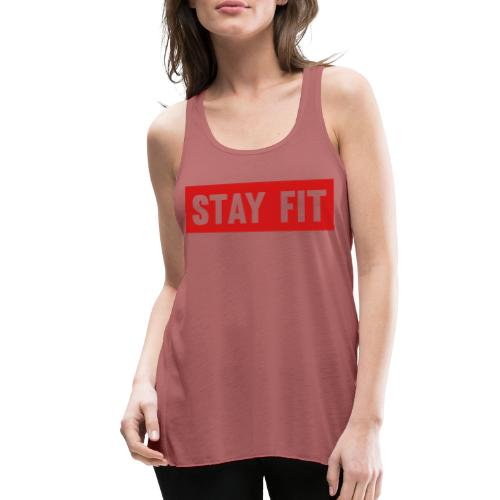 Stay Fit - Women's Flowy Tank Top by Bella