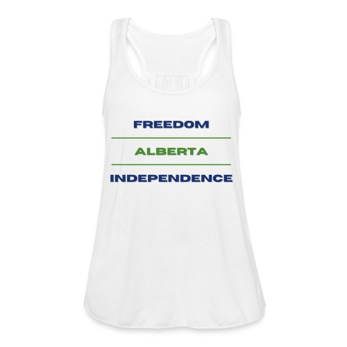 ALBERTA INDEPENDENCE - Women's Flowy Tank Top by Bella