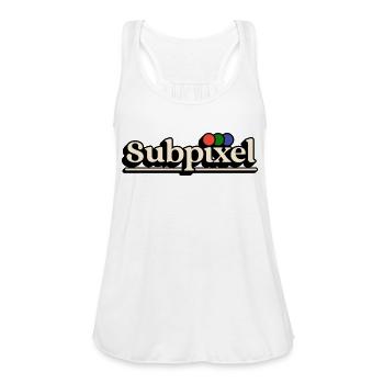 Series Screen Tv - Women's Flowy Tank Top by Bella - white - Front - Julia (174cm)