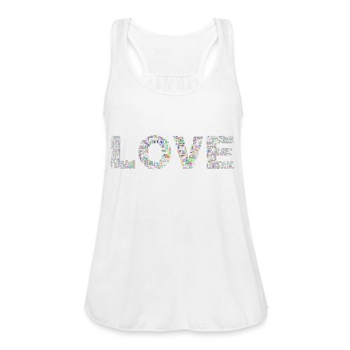 LOVE Peace Merchandise - Women's Flowy Tank Top by Bella