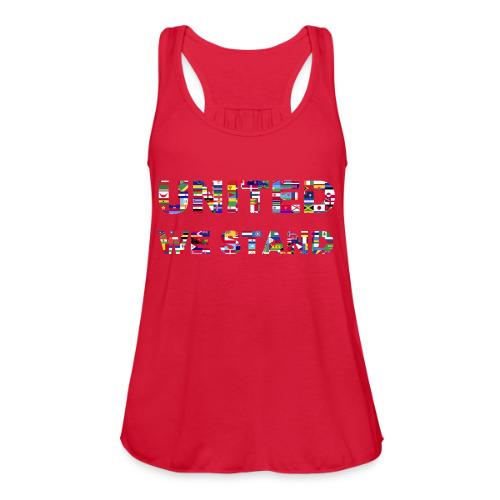 UNITED WE STAND - Women's Flowy Tank Top by Bella