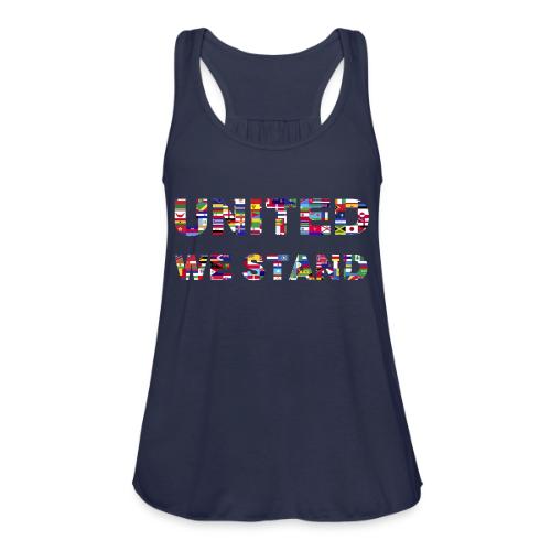 UNITED WE STAND - Women's Flowy Tank Top by Bella