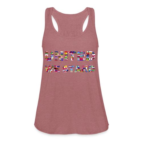 UNITED WE STAND - Women's Flowy Tank Top by Bella