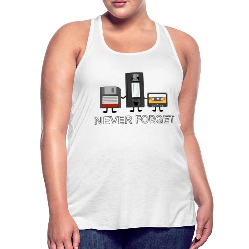 Design that embodies the past - Women's Flowy Tank Top by Bella