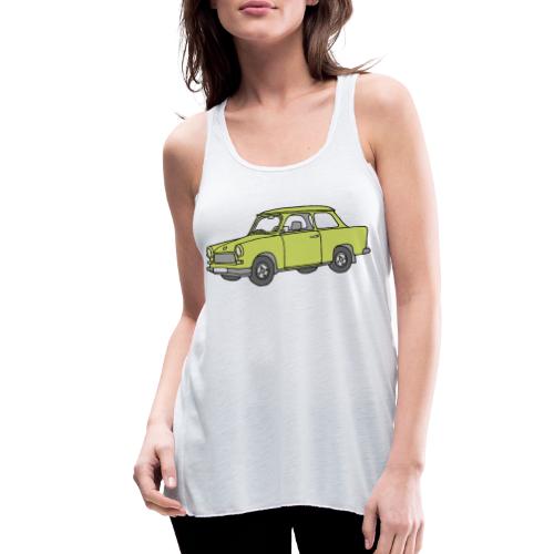 Trabant (baligreen car) - Women's Flowy Tank Top by Bella