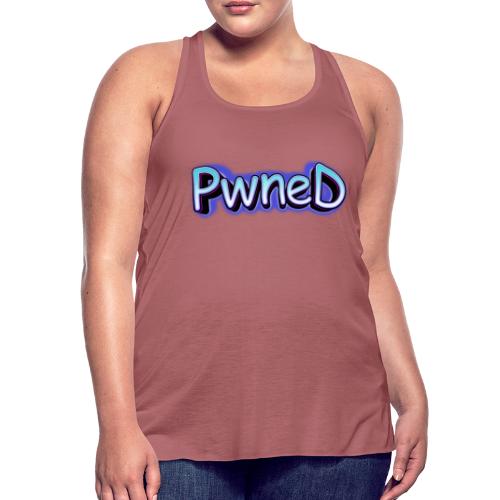 Pwned - Women's Flowy Tank Top by Bella
