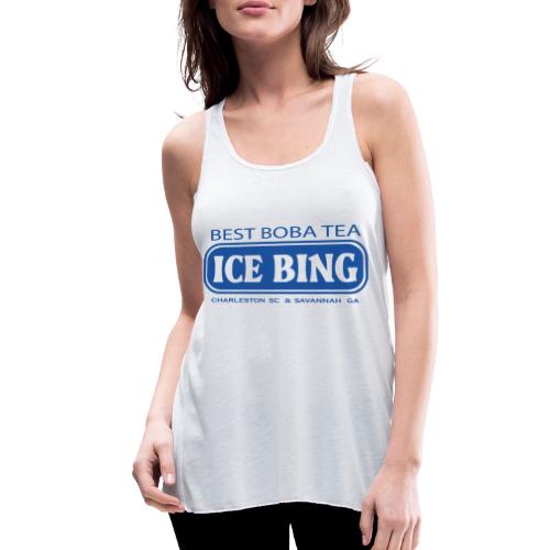 ICE BING LOGO 2 - Women's Flowy Tank Top by Bella