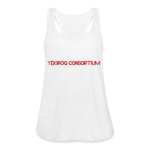 Yekiroq Consortium Logo - Women's Flowy Tank Top by Bella