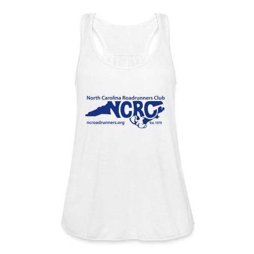 NCRC Blue Logo3 - Women's Flowy Tank Top by Bella